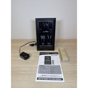 AcuRite Color Weather Station with Indoor/Outdoor Humidity ‎ Temperature 01121M
